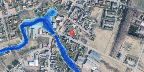 Oversvømmelsesrisiko fra vandløb på Ågade 5, . , 9881 Bindslev