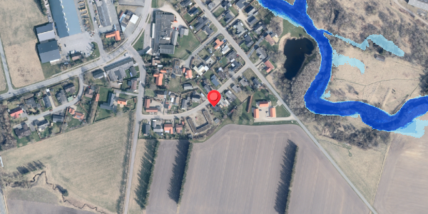 Oversvømmelsesrisiko fra vandløb på Buen 9, 9881 Bindslev
