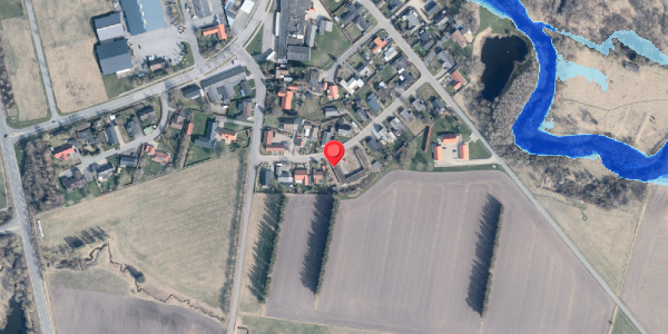 Oversvømmelsesrisiko fra vandløb på Buen 27, 9881 Bindslev