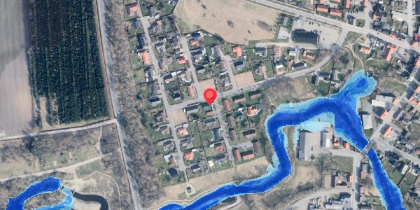 Oversvømmelsesrisiko fra vandløb på Karpevej 2, . , 9881 Bindslev