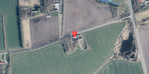 Oversvømmelsesrisiko fra vandløb på Kirkevej 1, 9881 Bindslev