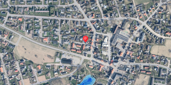 Oversvømmelsesrisiko fra vandløb på Mellemgade 2, 9881 Bindslev