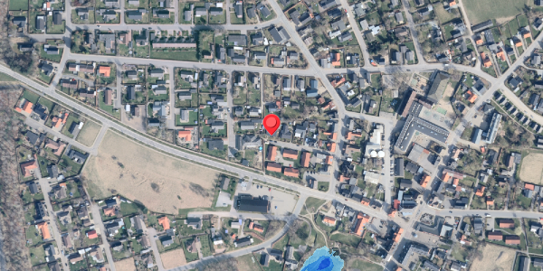 Oversvømmelsesrisiko fra vandløb på Mellemgade 8, 9881 Bindslev