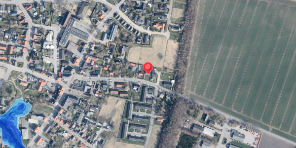Oversvømmelsesrisiko fra vandløb på Mosbjergvej 13, . , 9881 Bindslev