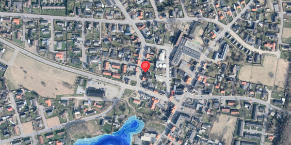 Oversvømmelsesrisiko fra vandløb på Parkvej 4, 9881 Bindslev