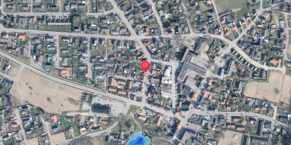 Oversvømmelsesrisiko fra vandløb på Parkvej 7, 9881 Bindslev