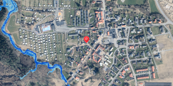 Oversvømmelsesrisiko fra vandløb på Sitkavej 4, . , 9881 Bindslev