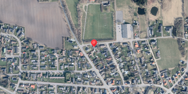 Oversvømmelsesrisiko fra vandløb på Stadion Alle 2, . , 9881 Bindslev
