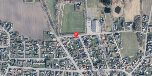 Oversvømmelsesrisiko fra vandløb på Stadion Alle 4, . , 9881 Bindslev