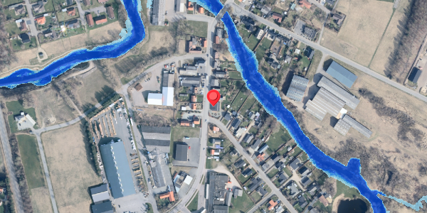 Oversvømmelsesrisiko fra vandløb på Sønderbro 13, . , 9881 Bindslev