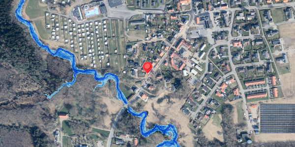 Oversvømmelsesrisiko fra vandløb på Tannisbugtvej 15, . , 9881 Bindslev