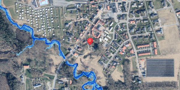Oversvømmelsesrisiko fra vandløb på Tannisbugtvej 16A, . , 9881 Bindslev