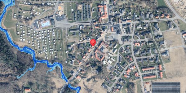 Oversvømmelsesrisiko fra vandløb på Tannisbugtvej 23, . , 9881 Bindslev