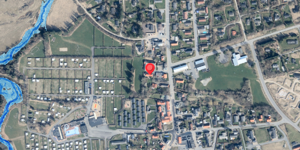 Oversvømmelsesrisiko fra vandløb på Tannisbugtvej 57, . , 9881 Bindslev