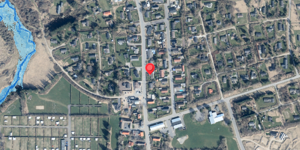 Oversvømmelsesrisiko fra vandløb på Tannisbugtvej 64, . , 9881 Bindslev