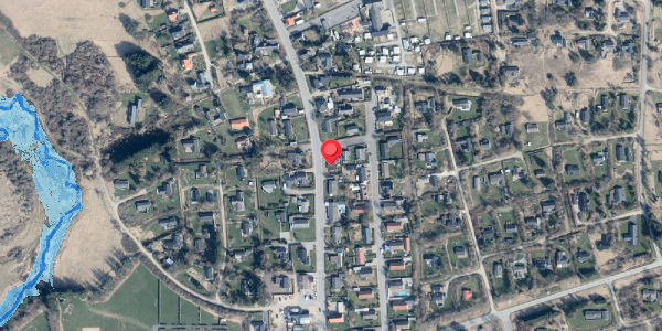 Oversvømmelsesrisiko fra vandløb på Tannisbugtvej 72, . , 9881 Bindslev