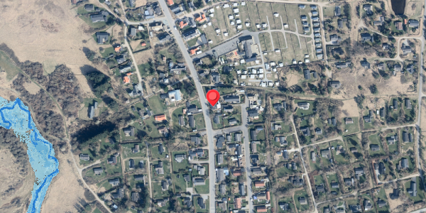 Oversvømmelsesrisiko fra vandløb på Tannisbugtvej 76, . , 9881 Bindslev