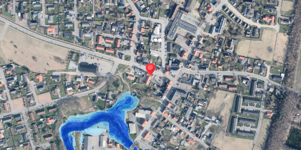 Oversvømmelsesrisiko fra vandløb på Vesterbro 3, . , 9881 Bindslev