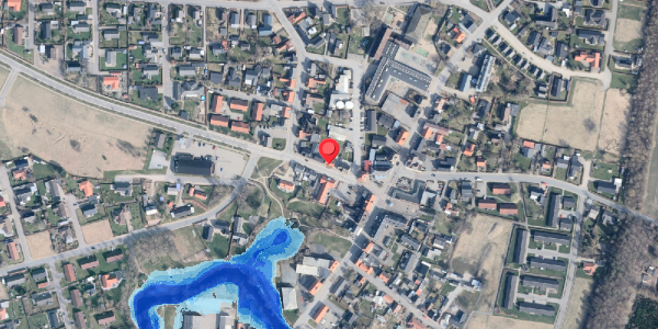 Oversvømmelsesrisiko fra vandløb på Vesterbro 6, . , 9881 Bindslev
