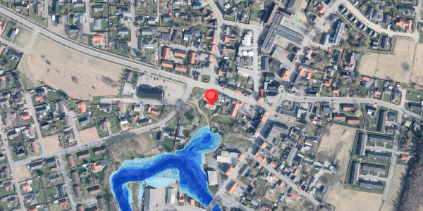 Oversvømmelsesrisiko fra vandløb på Vesterbro 7B, . , 9881 Bindslev