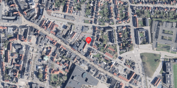 Oversvømmelsesrisiko fra vandløb på Danmarksgade 3, 9800 Hjørring
