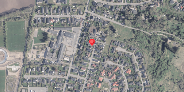 Oversvømmelsesrisiko fra vandløb på Ligustervej 21, 9500 Hobro