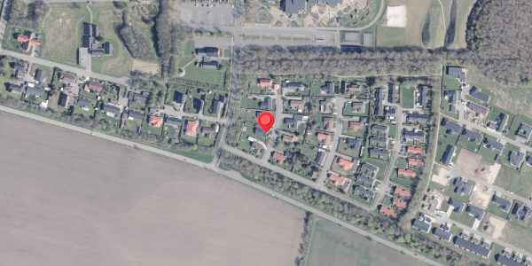 Oversvømmelsesrisiko fra vandløb på Irisvej 3, 9760 Vrå