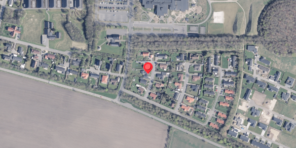 Oversvømmelsesrisiko fra vandløb på Irisvej 5, 9760 Vrå