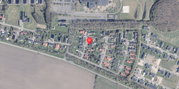 Oversvømmelsesrisiko fra vandløb på Irisvej 6, 9760 Vrå
