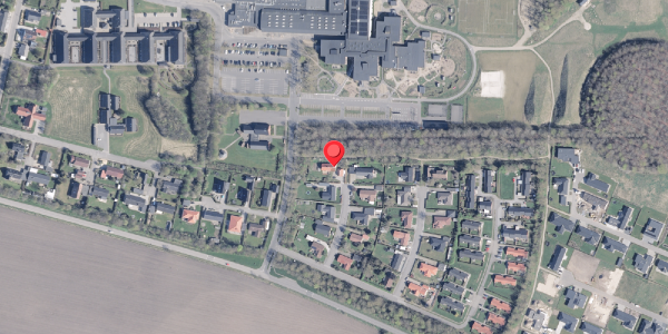 Oversvømmelsesrisiko fra vandløb på Irisvej 9, 9760 Vrå