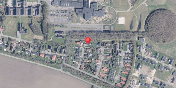 Oversvømmelsesrisiko fra vandløb på Irisvej 10, 9760 Vrå