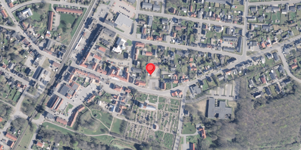 Oversvømmelsesrisiko fra vandløb på Østergade 21, 9760 Vrå