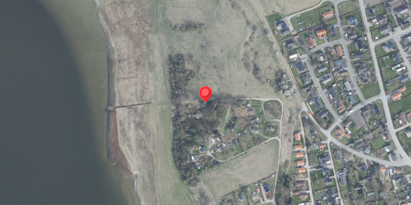 Oversvømmelsesrisiko fra vandløb på Bjerget 1, 9240 Nibe