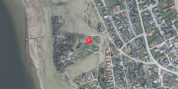 Oversvømmelsesrisiko fra vandløb på Bjerget 6A, 9240 Nibe