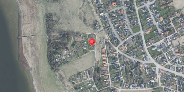 Oversvømmelsesrisiko fra vandløb på Bjerget 6B, 9240 Nibe