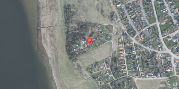 Oversvømmelsesrisiko fra vandløb på Bjerget 10, 9240 Nibe