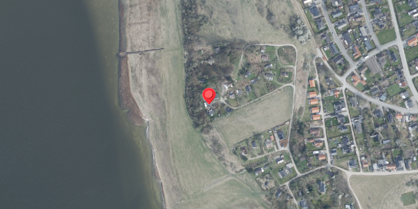 Oversvømmelsesrisiko fra vandløb på Bjerget 14, 9240 Nibe