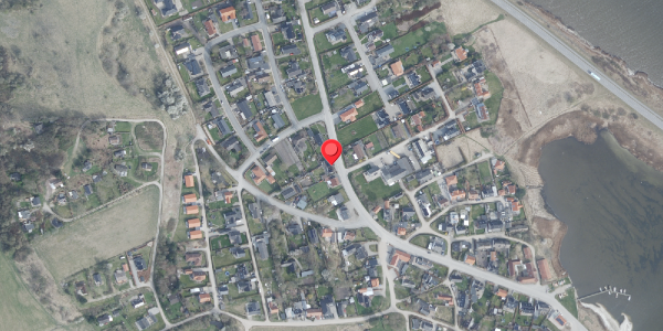 Oversvømmelsesrisiko fra vandløb på Brogade 25, . , 9240 Nibe