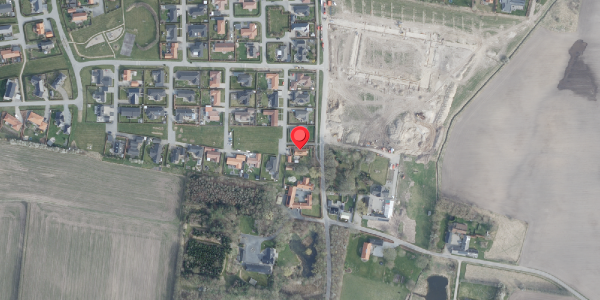 Oversvømmelsesrisiko fra vandløb på Teglageren 9, 9240 Nibe