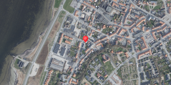 Oversvømmelsesrisiko fra vandløb på Vestergade 2A, 9240 Nibe