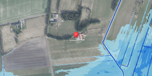 Oversvømmelsesrisiko fra vandløb på Fennen 21, 9490 Pandrup