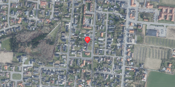 Oversvømmelsesrisiko fra vandløb på Simonivej 7, 9490 Pandrup