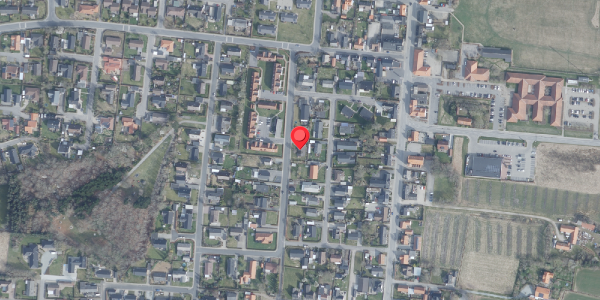 Oversvømmelsesrisiko fra vandløb på Simonivej 16, 9490 Pandrup