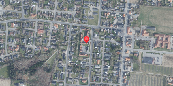 Oversvømmelsesrisiko fra vandløb på Simonivej 33, 9490 Pandrup