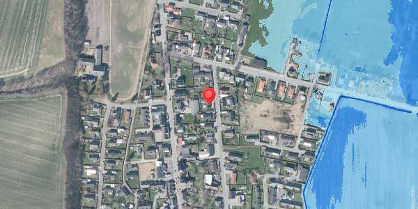Oversvømmelsesrisiko fra vandløb på Parallelvej 6, . , 9280 Storvorde