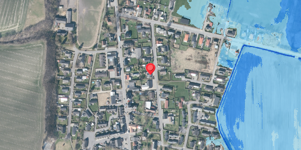 Oversvømmelsesrisiko fra vandløb på Parallelvej 12, . , 9280 Storvorde