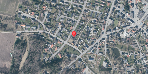 Oversvømmelsesrisiko fra vandløb på Solvej 21, 9293 Kongerslev