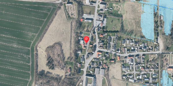 Oversvømmelsesrisiko fra vandløb på Vestergade 4, 9280 Storvorde
