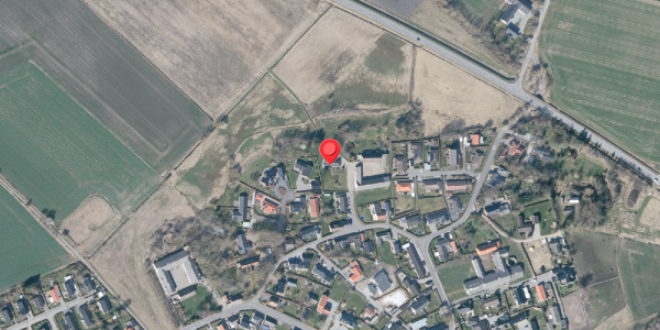 Oversvømmelsesrisiko fra vandløb på Vingaardsvej 6B, 9280 Storvorde