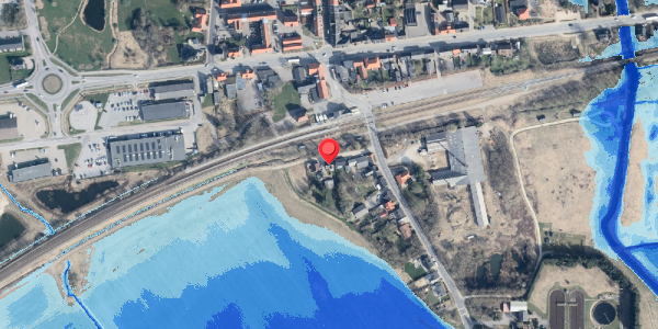 Oversvømmelsesrisiko fra vandløb på Engvej 3, 9870 Sindal